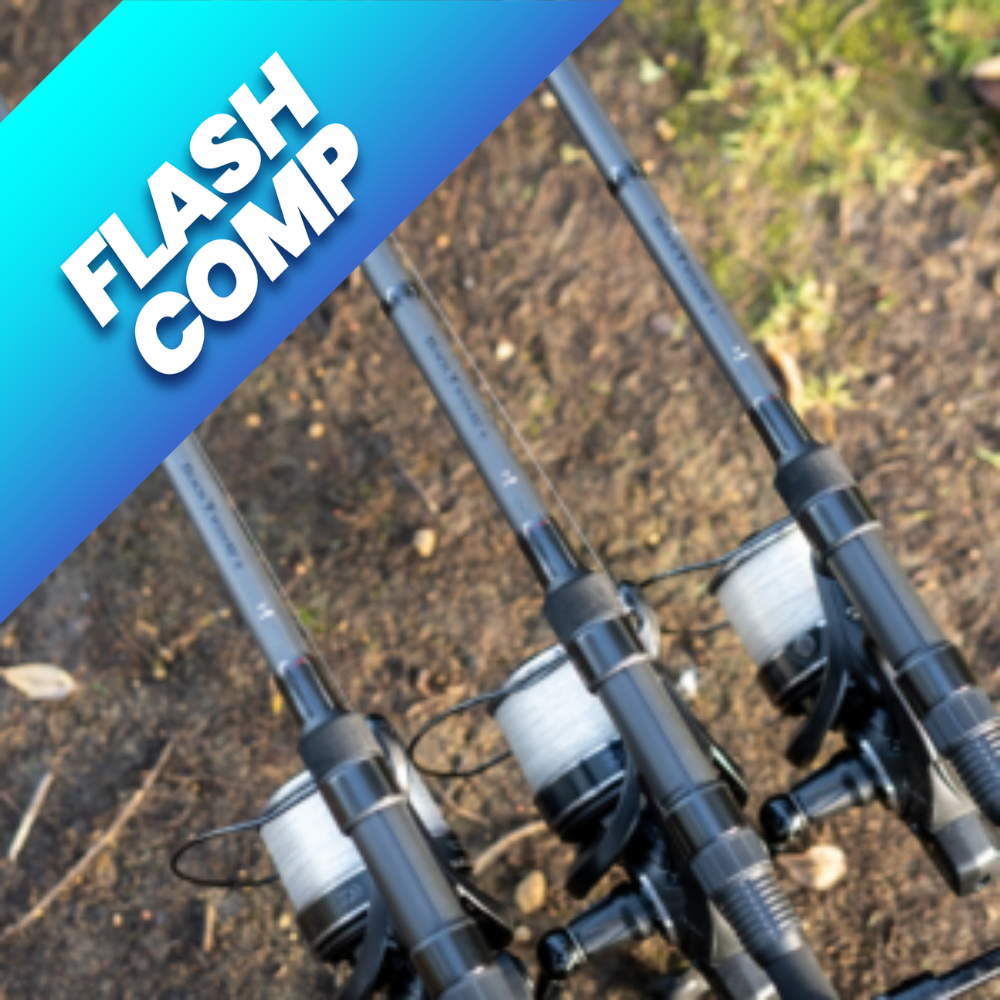3x Daiwa Black Widow+ Carp Rods Of Choice