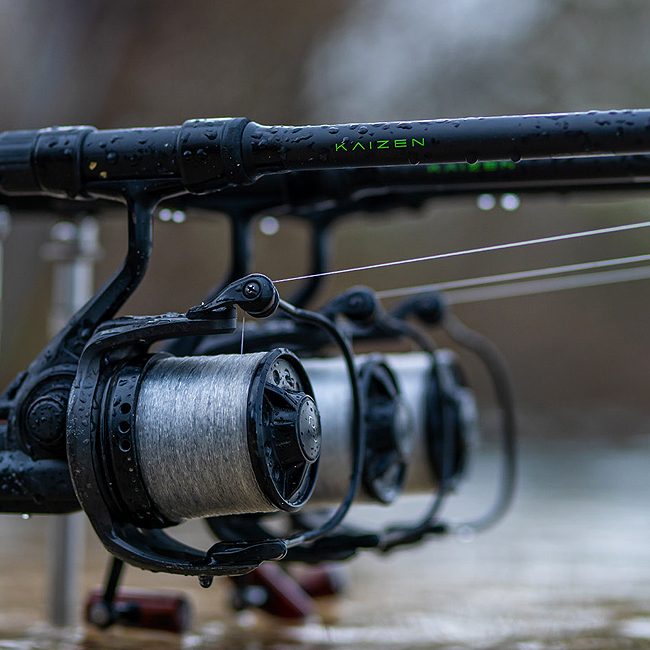 3x Korda Kaizen Green Carp Rods